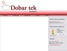 Tablet Screenshot of dobar-tek.com